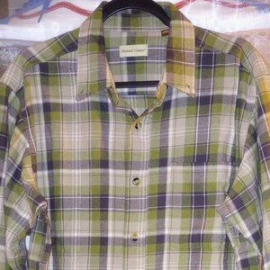 Hobbs Creek/Bass Pro/Cabela's soft flannel shirt for sale. Size Large
